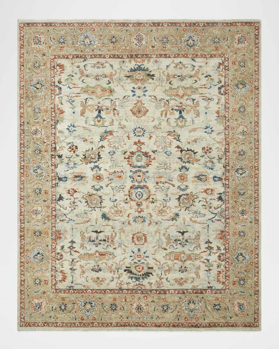 Nyla Hand-Knotted Rug, 6' x 9'